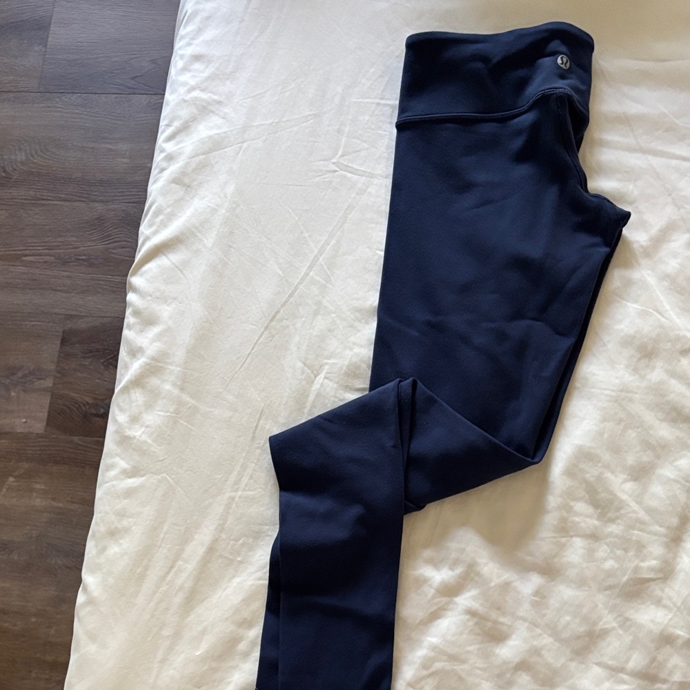 Lululemon Athletica Deep Blue Leggings